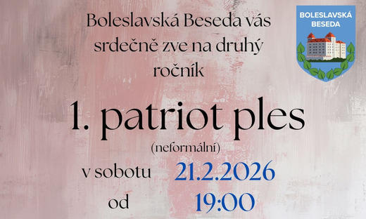 Pozvánka na 1. patriot ples